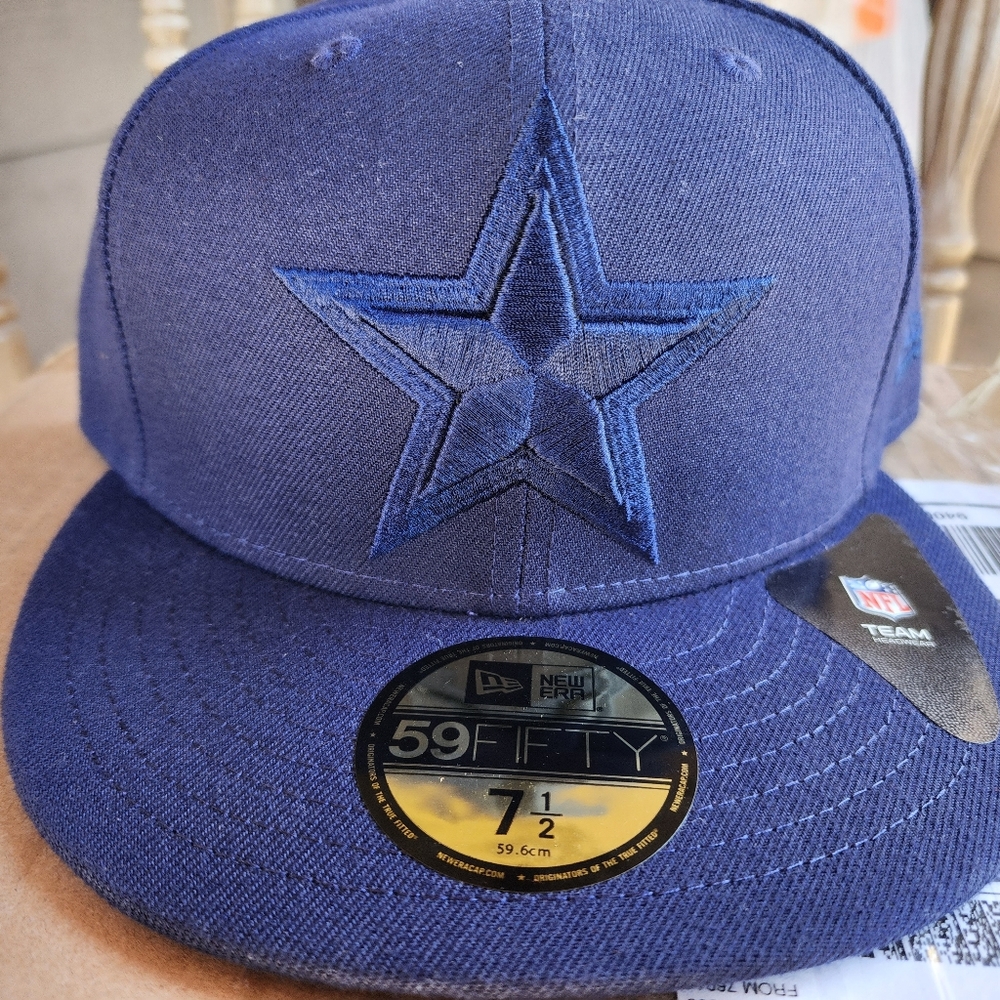 [SOLD]New Era Dallas Cowboys 59Fifty Fitted Hat (blue-out) [sold]